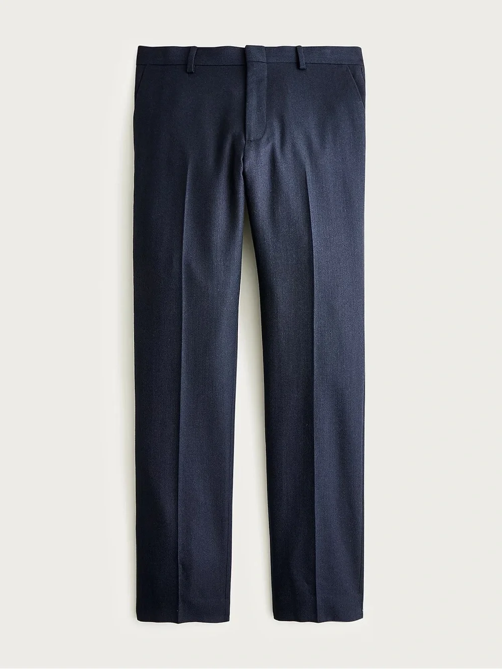 J. CREW Ludlow Slim-fit suit pant in English cotton-wool blend Navy 32/30 BH231